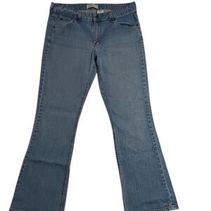Vintage Levis Strauss Jeans Womens 14M 36X31 Blue Fade Low Rise Bootcut Stretch